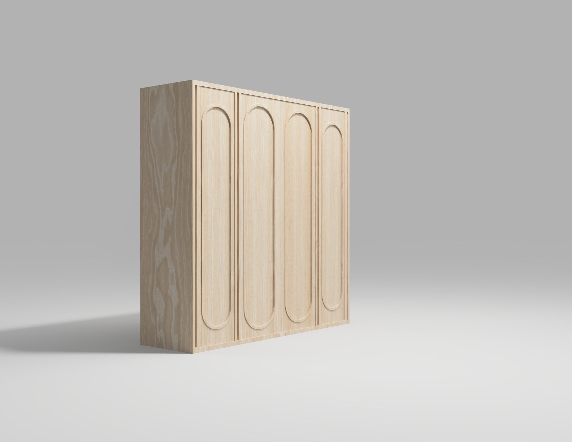 Wardrobe build plan rendering