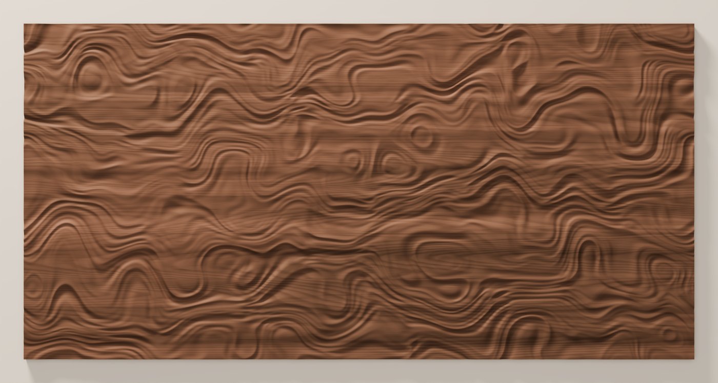 Drape texture seen from directly above
