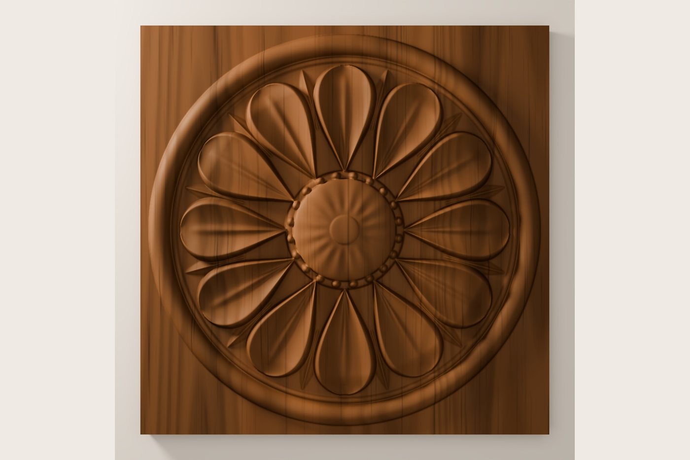 Petal Rosette seen from directly above