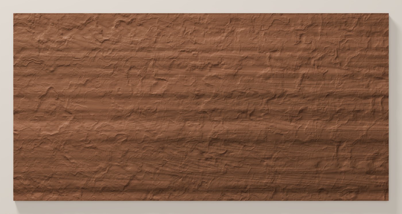 Riven texture seen from directly above