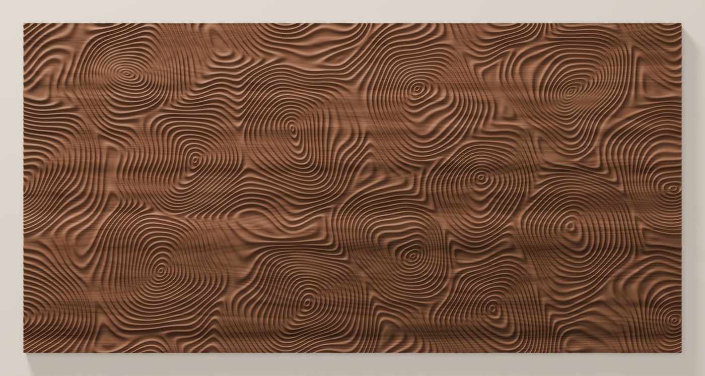 Suminagashi texture seen from directly above